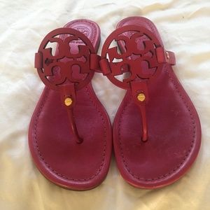 Tory Burch Hibiscus Pink Miller Sandals